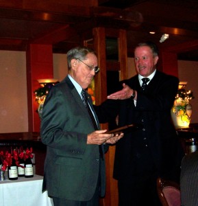 Founders Award presented by Bill Fitzgerald to Walter Ralston